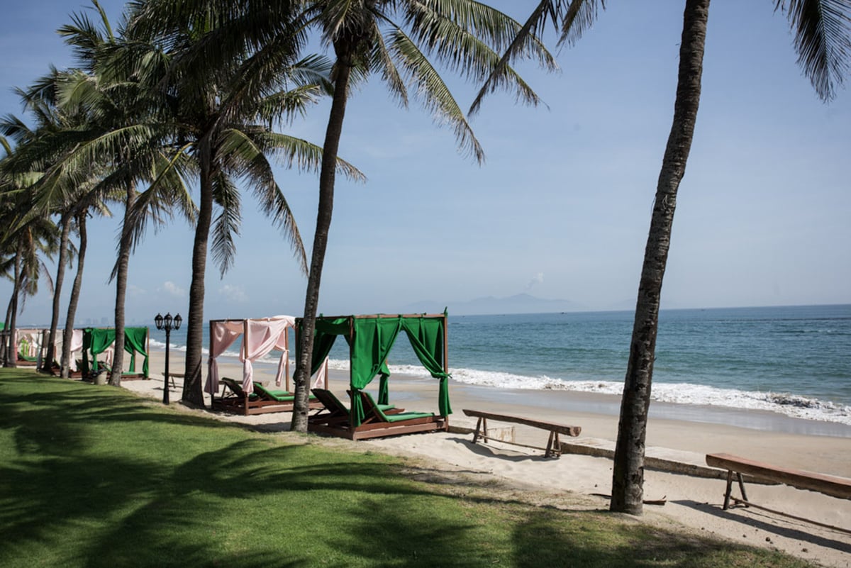 Tan Thanh Beach is where locals and travelers come for calm waters, open skies, and laid-back coastal cafés right on the sand